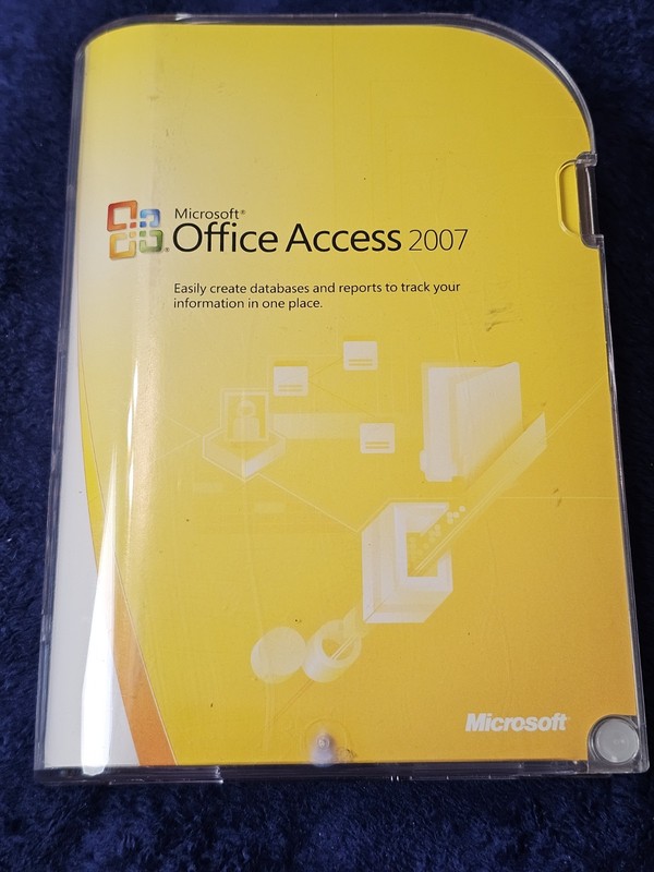 Microsoft Office Access 2007 software package