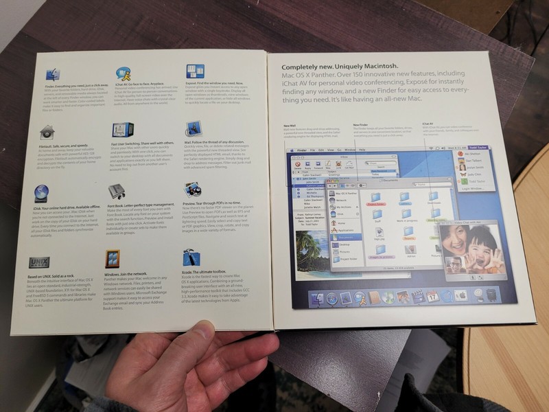 Mac OS X Panther v10.3.2 - Complete Box gallery