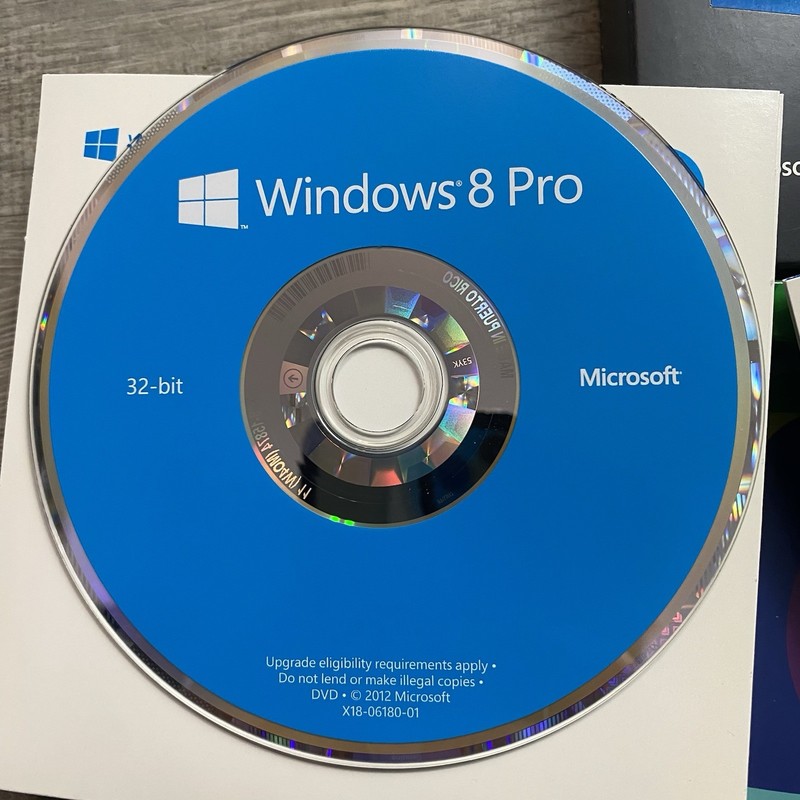 Microsoft Windows 8 Professional Upgrade 32Bit & 64Bit DVD MS WIN PRO 🔥🔥🔥 gallery
