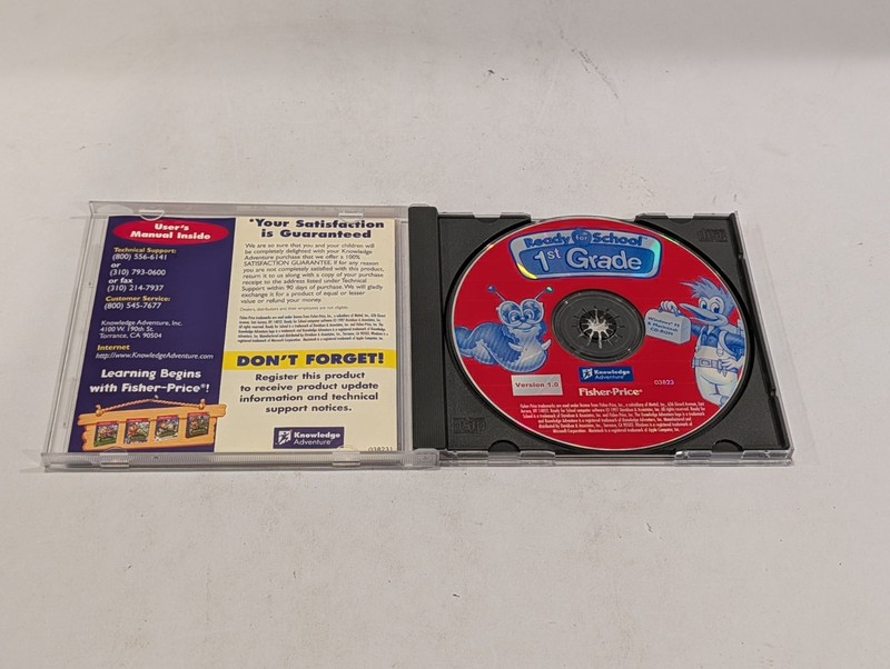 Fisher Price Ready For School 1st Grade PC CD-ROM Ages 5-7 gallery