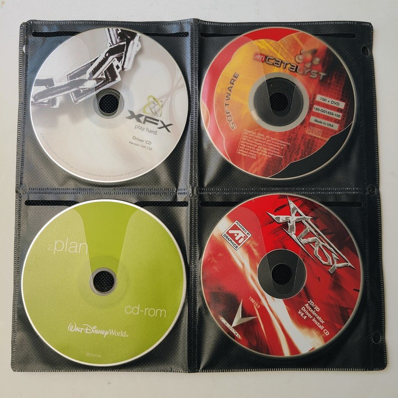 Lot of 16 Vintage 90s/2000’s PC CD-ROM Programs, Drivers, Replacement Discs Misc