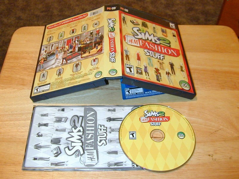 The Sims 2 H&M Fashion Stuff Expansion Pack PC CD-ROM 2007 EA Electronic Arts