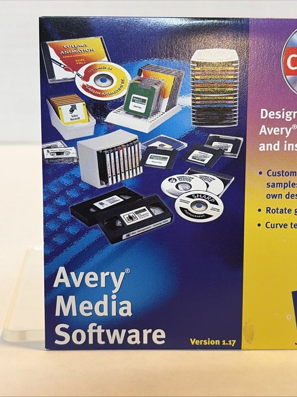 Avery Media Software for Windows 2000/1998 CD-ROM • Media Labels & Insert Cards gallery