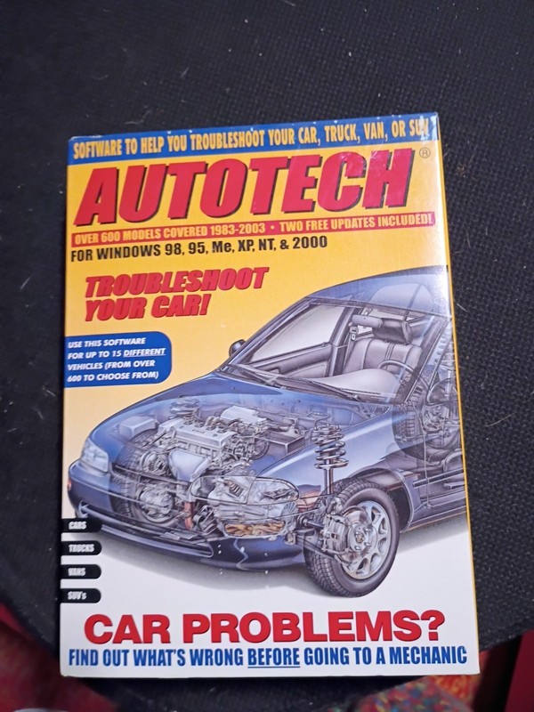 AUTOTECH Software To Help Troubleshoot Your Car PC 1983-2000 – Win XP Compatible