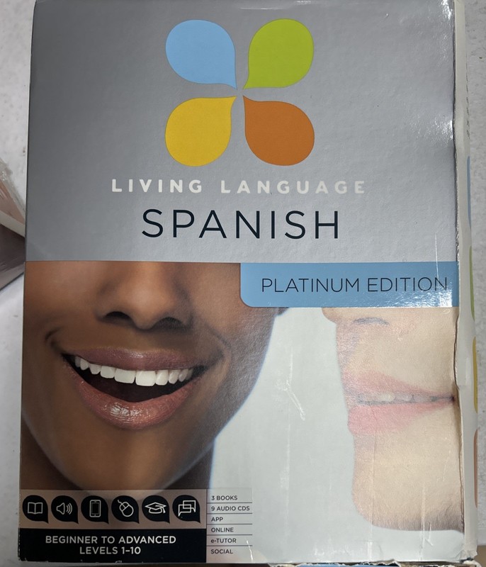 LIVING LANGUAGE LEARN SPANISH PLATINUM EDITION