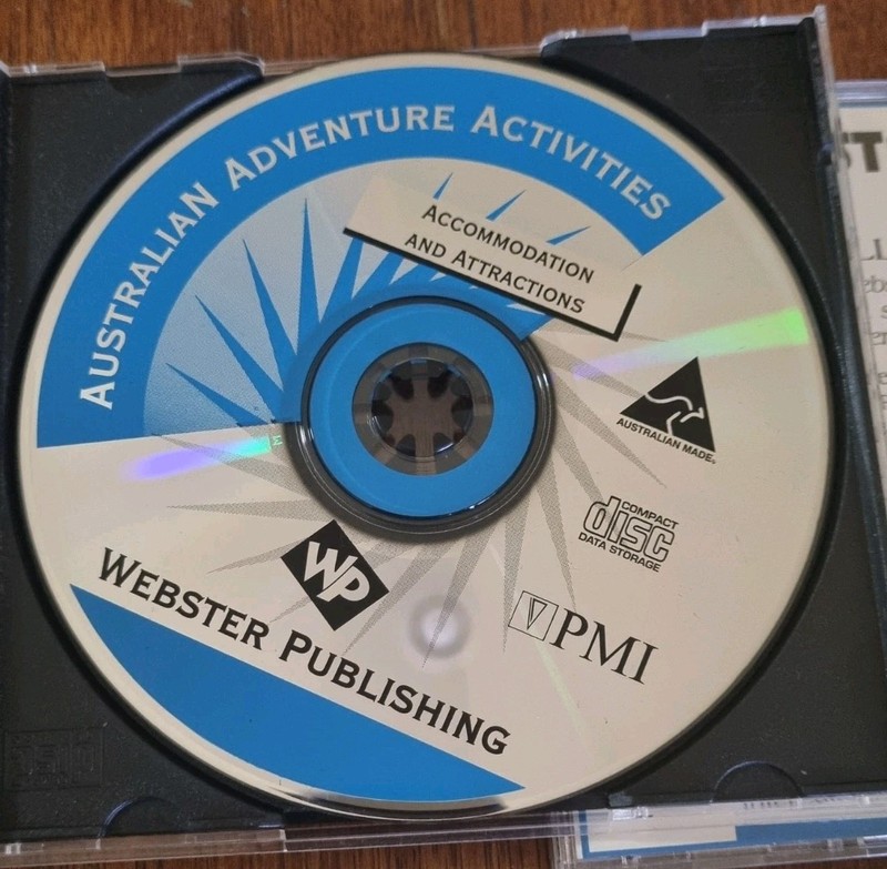 Bulk 6 x 1990's CD Disc PC Software Webster Publishing Encyclopedia Australian gallery