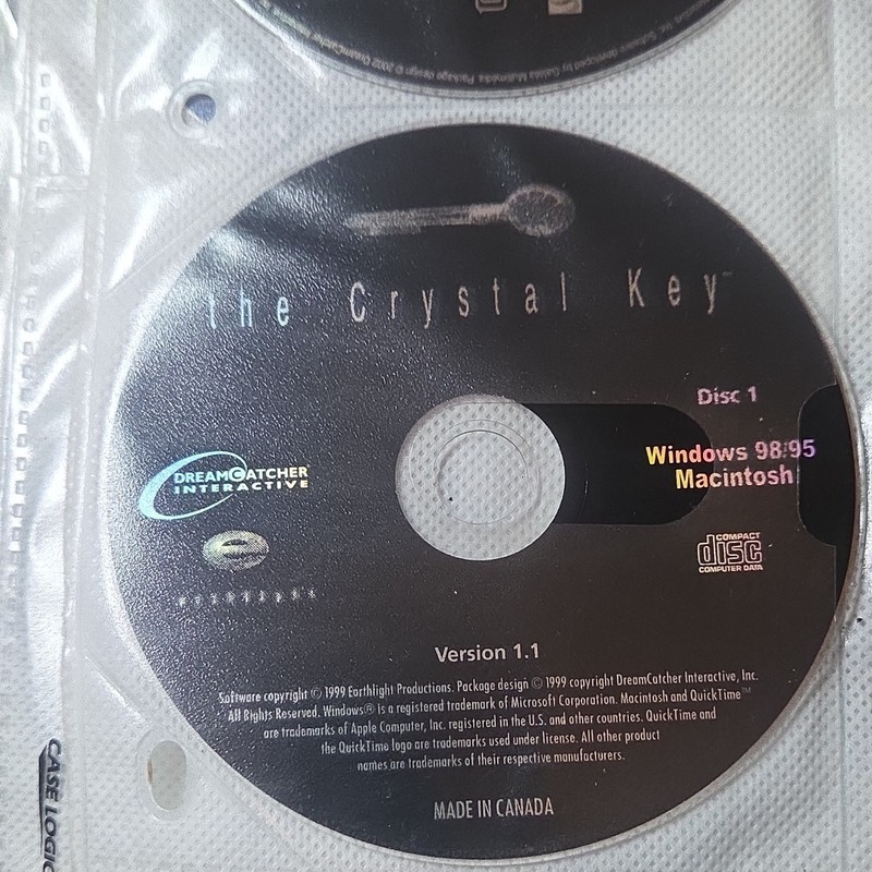 DreamCatcher Interactive The Crystal Key Version 1.1 CD Windows 98/95 Macintosh gallery