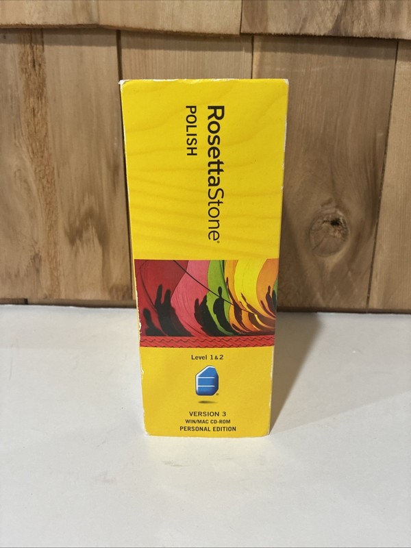 Rosetta Stone Jezyk Polski Polish Level 1 &2 New In Box! gallery