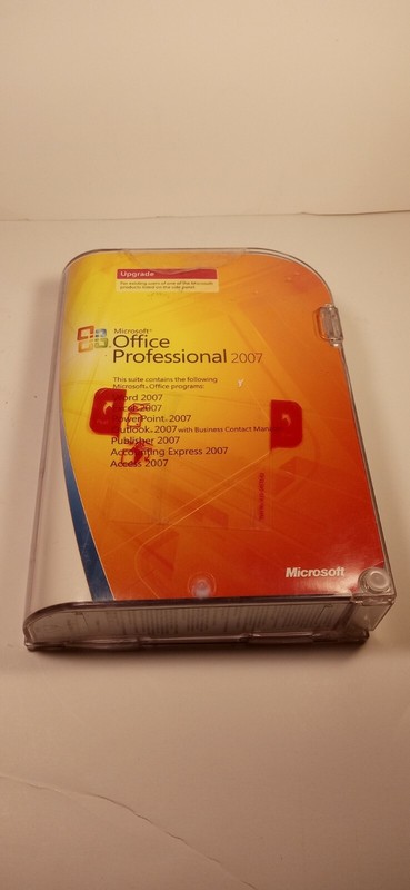 Microsoft Office Professional Suite 2007 Upgrade w/FREE Office Professional 2007