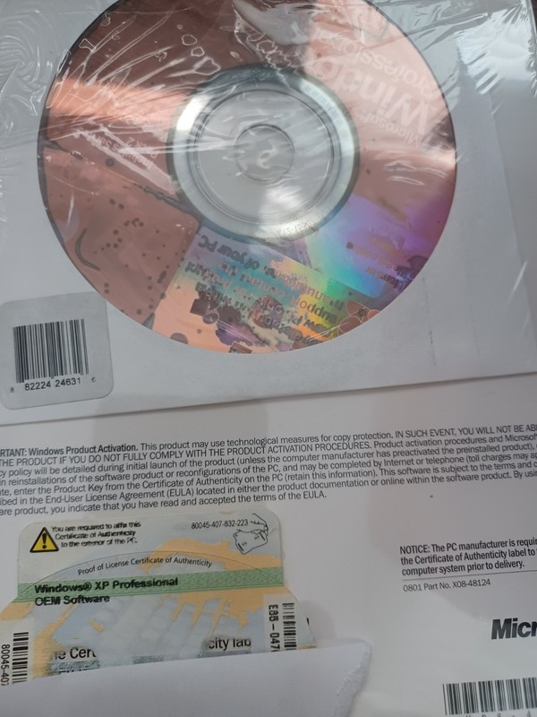 Microsoft Windows XP Professional with SP2