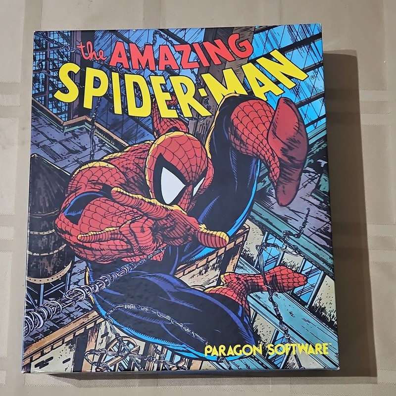 Paragon Software The Amazing Spider-Man Boxed Game Disks A & B Manual