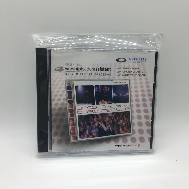 Integrity's Worship Leader Assistant CD ROM Digital Music Songbook WIN/MAC New gallery