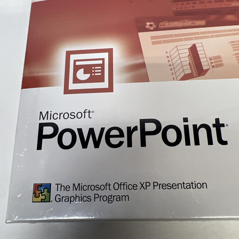 New SEALED Microsoft PowerPoint 2002 gallery