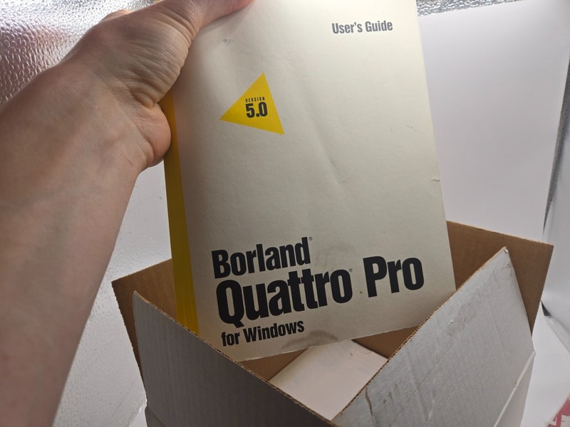 Borland Quattro Pro version 5.0 gallery