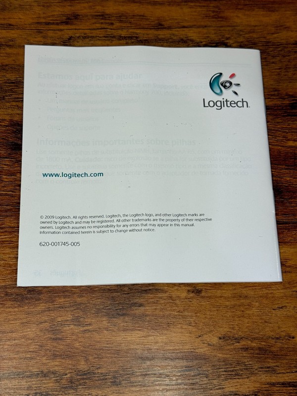 Logitech Harmony Advanced Universal Remote 890 Installation Manual Guide gallery