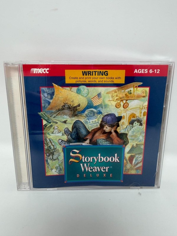 MECC Storybook Weaver Deluxe PC/Mac CD-ROM Vintage Software gallery