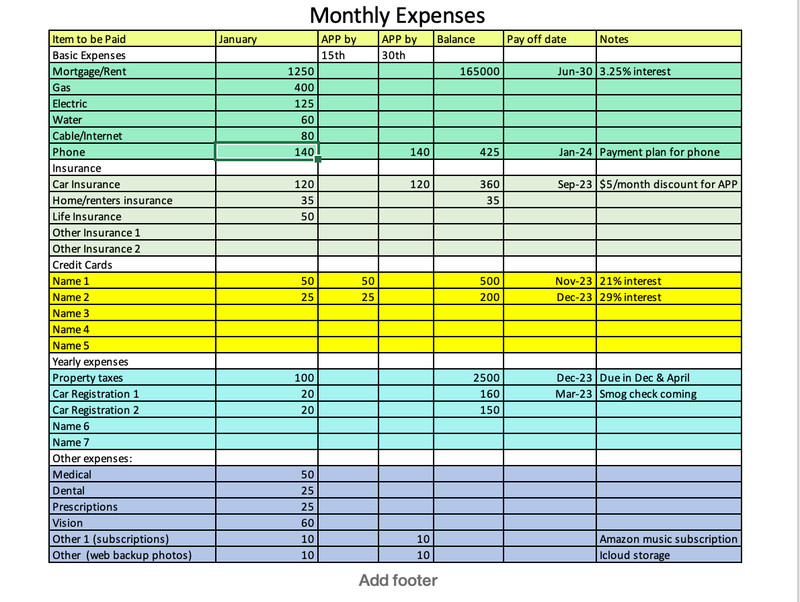 Excel Budget Template | Personal Finance Spreadsheet | 12 Month Budget Tracker gallery