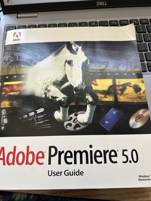 ADOBE PREMIERE 5.0 FOR MAC PLUS MEDIA CONTENT WINDOWS/MAC CD`S