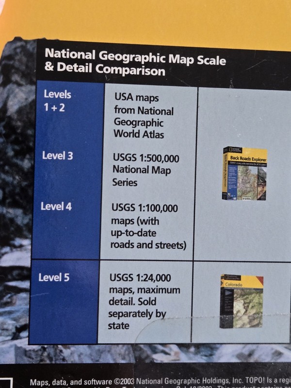 National Geographic Back Roads Explorer 17 CD-ROM PC Topographic Maps 50 States gallery