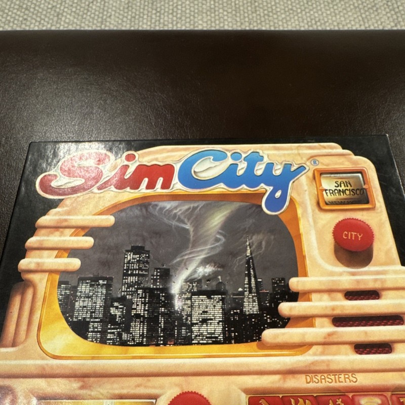 SimCity The City Simulator for DOS 3.5" Floppy Disk Set w/ Documentation Maxis gallery