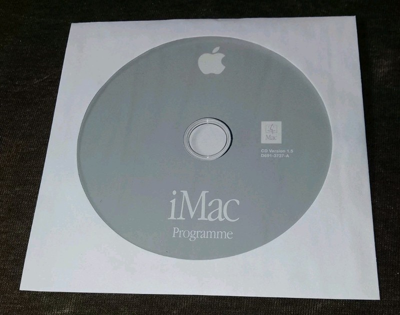 Apple iMac G4 Programs D691-3737-A CD Version 1.5 CD-ROM