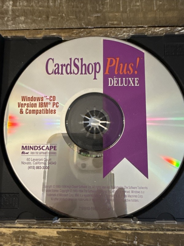 Cardshop Plus Deluxe PC Cd Rom gallery
