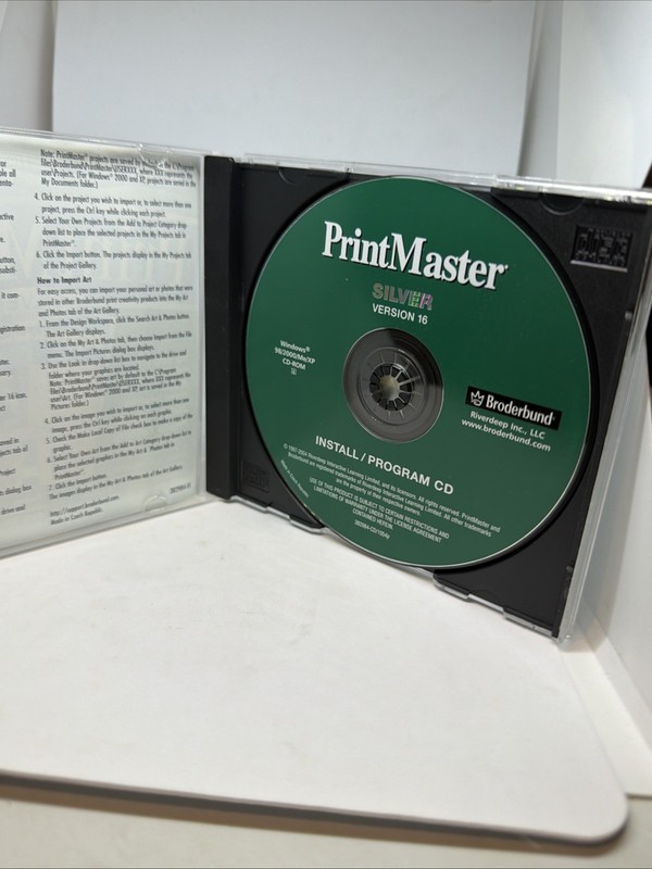 Printmaster 16 Silver 2003 Vintage - Rare - LOOK AT PHOTOS! - TESTED WORKS gallery