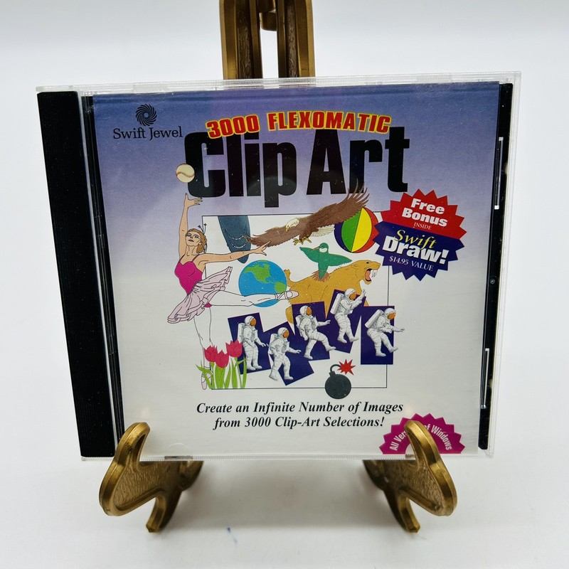 3000 Flexomatic Clip Art Swift Jewel CDR-776