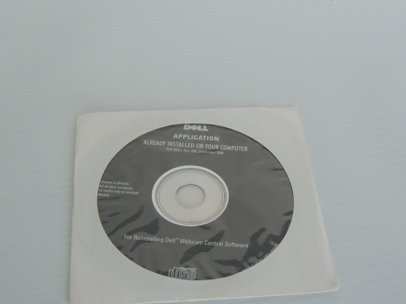 DELL APPLICATION ALREADY INSTALLED ON YOUR COMPUTER FOR REINSTALLING WEBCAM CENT gallery