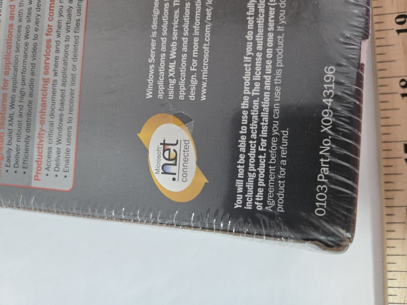Microsoft®Windows Server 2003 Enterprise Edition • NEW • Sealed (126-839) gallery