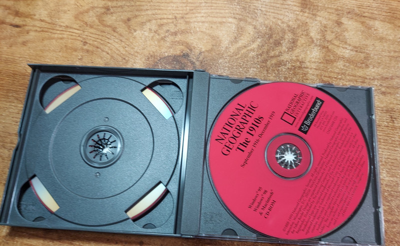 Vintage National Geographic Magazine The 1910s 3 Part Interactive CD-ROM Set gallery