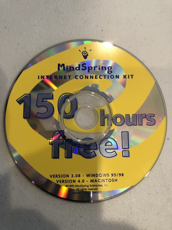 Internet Connection Kit MindSpring Version 3.08 – Fast Shipping