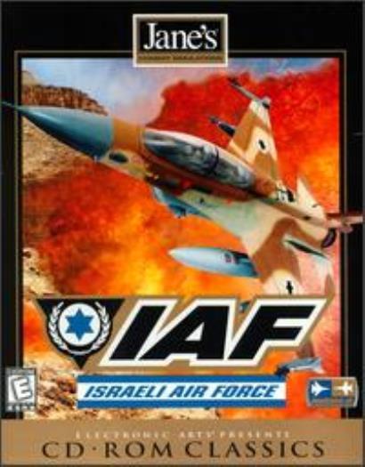 Jane’s IAF Israeli Air Force PC CD fighter planes flight combat simulation game!