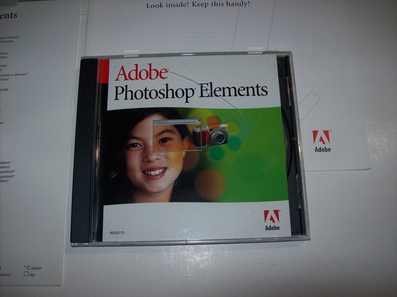 Adobe Photoshop Elements CD, +User Manual, Windows / Macintosh ver, +KEY gallery