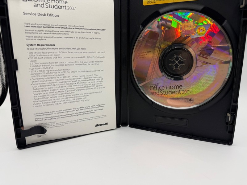 Microsoft Office Home & Student 2007 Service Desk Edition Word Excel PowerPoint gallery