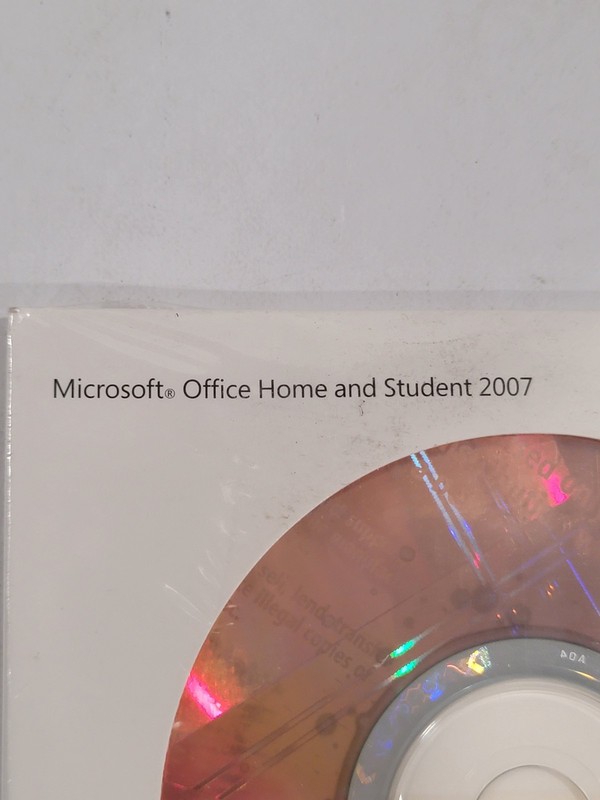 Microsoft Office Home and Student 2007 Windows CD With Product Key - NEW SEALED gallery
