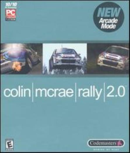 Colin McRae Rally 2.0 PC CD race cross country time trial car drive racing game!