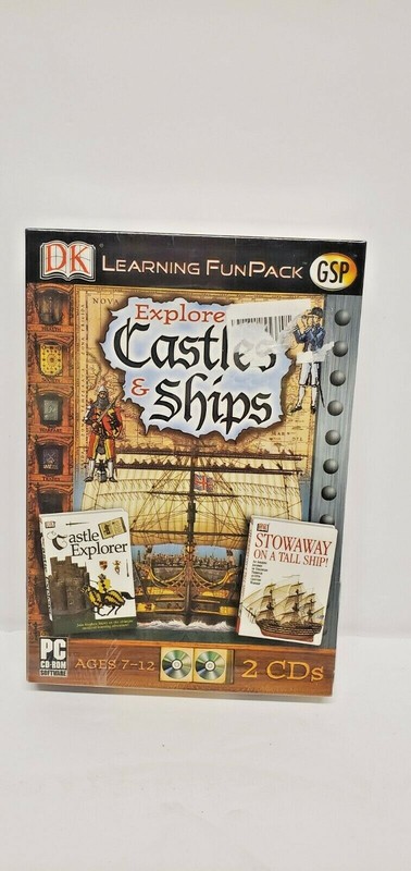 Brand New Sealed DK Funpack Explore Castles & Ships Learning Fun Pack