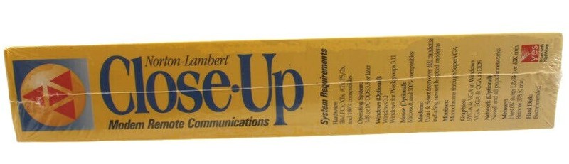 NORTON-LAMBERT CLOSE*UP Version 6 Remote Disk 3.5 - New Old Stock - Sealed gallery