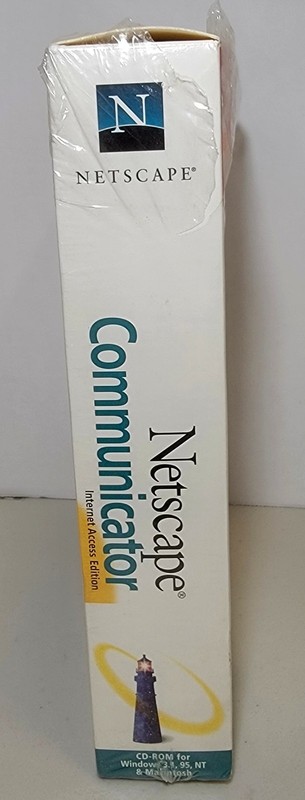 1997 Netscape Communicator Inet Acc Edition 4 PC&Mac CD, Retail Big Box Complete gallery