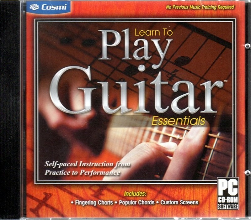 Learn To Play Guitar Essentials PC-CD, 2011 for Windows – NEW in Jewel Case
