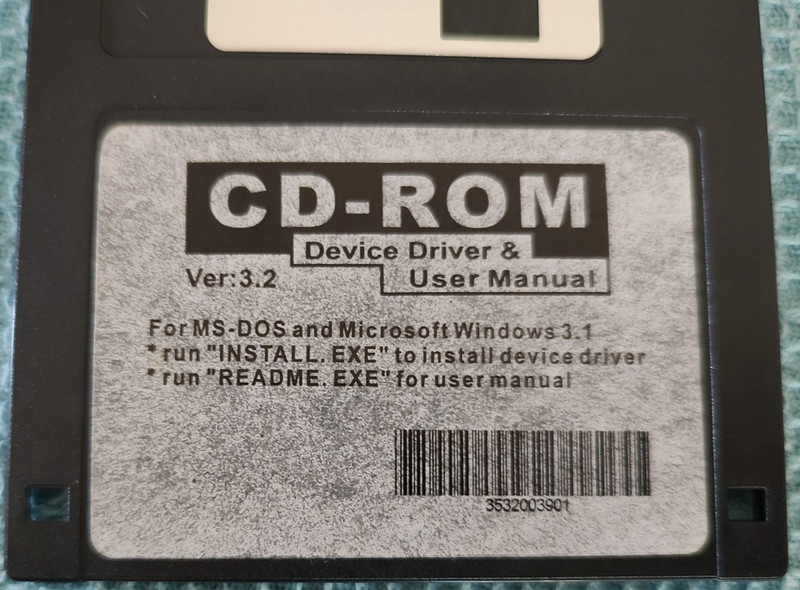 Vtg Floppy 3 Microsoft Windows 3.1 & MS DOS Ver 3.2 Device Driver /User Manual gallery