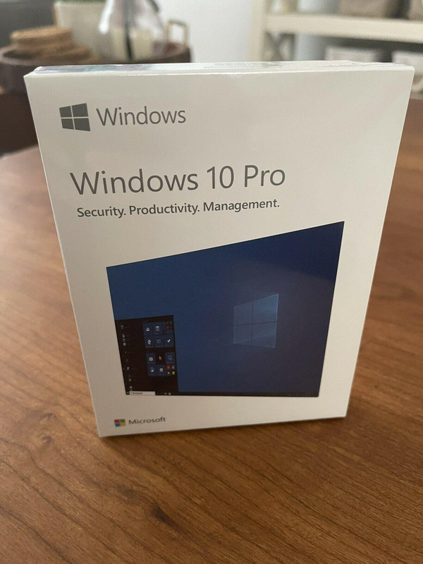 Microsoft Windows 10 Pro 64bit – New Sealed – Flash USB Retail -Original- 1 PC