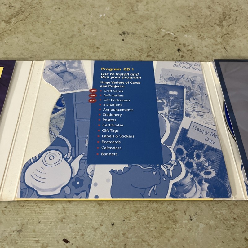 American Greetings Creatacard Gold 4 3 Disc Set 1999 gallery