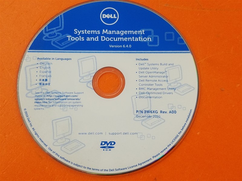 ⭐️⭐️⭐️⭐️⭐️Dell Systems Management Tools and Documentation Version 6.4.0