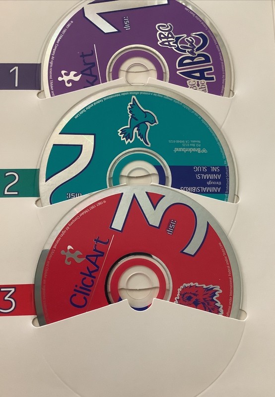 Broderbund Vintage ClickArt 200,000 Collection on 14 CDs gallery