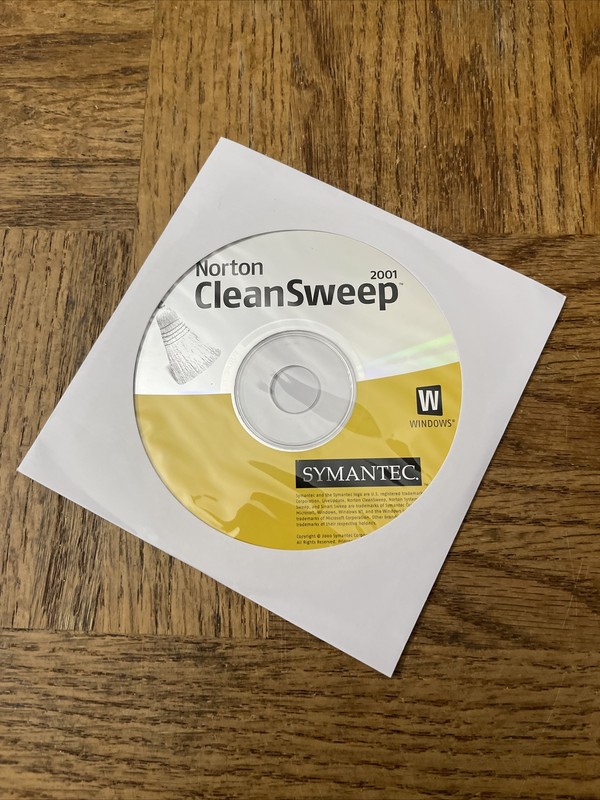 Norton CleanSweep 2001 PC Software