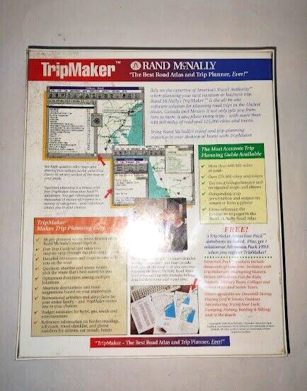 RAND MCNALLY TRIPMAKER NEW gallery
