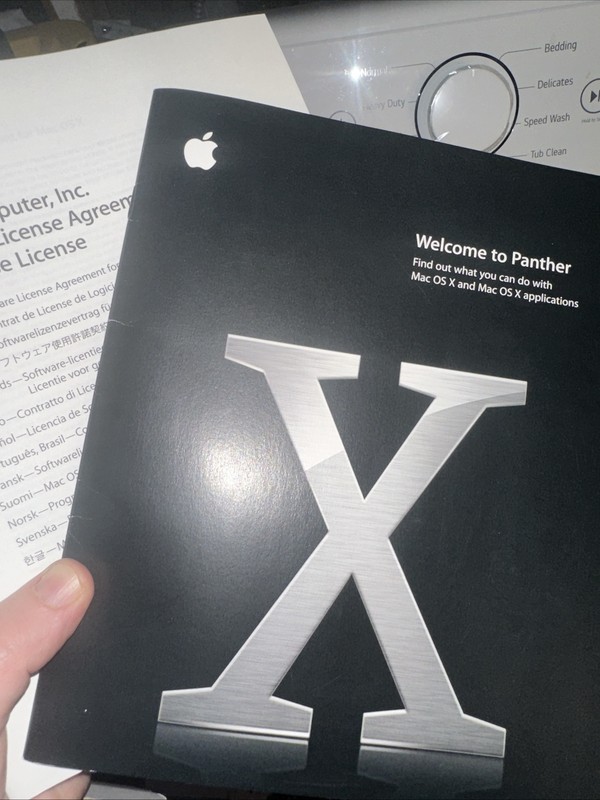 Mac OS X Panther 10.3 M9227LL/A Missing Disc 1 And Apple Mac OS X Version 10.5.4 gallery