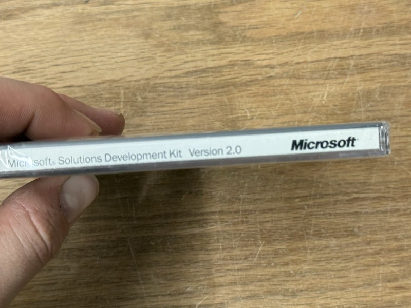 NEW SEALED Microsoft Solutions Development Kit PC CD-ROM Software Network gallery